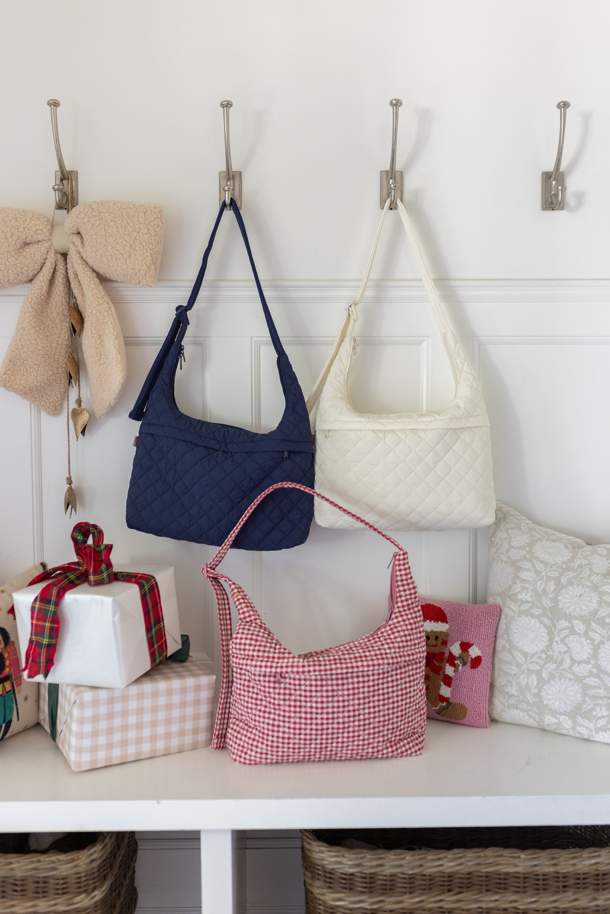 ela x Jillian Harris - Oversized Crossbody Bag - Navy