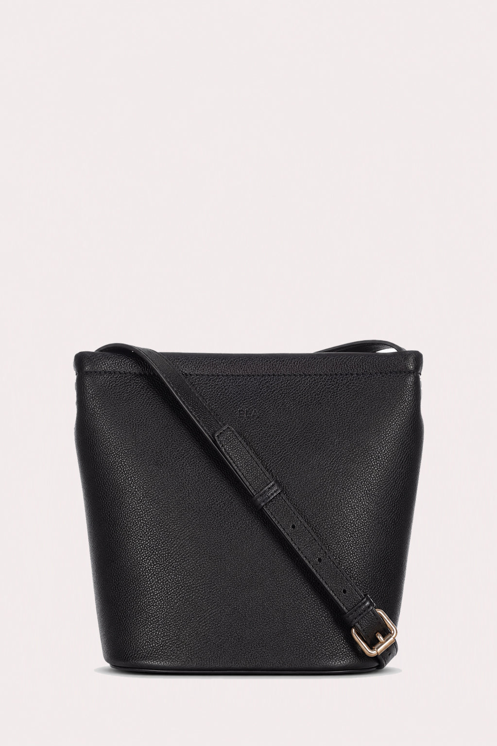 Mia Bucket Bag - Black Pebble