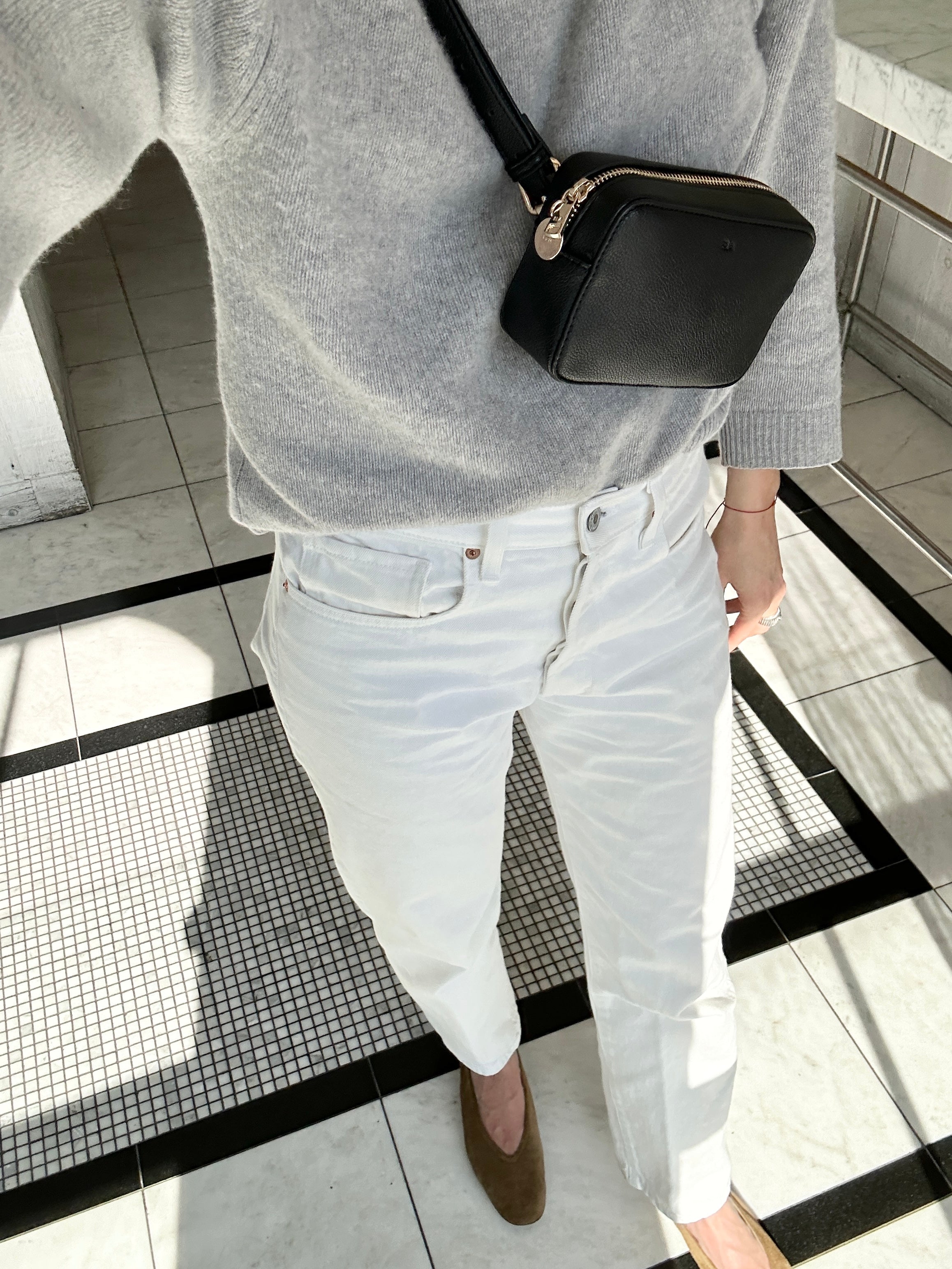 Micro Belt Bag – Black Pebble