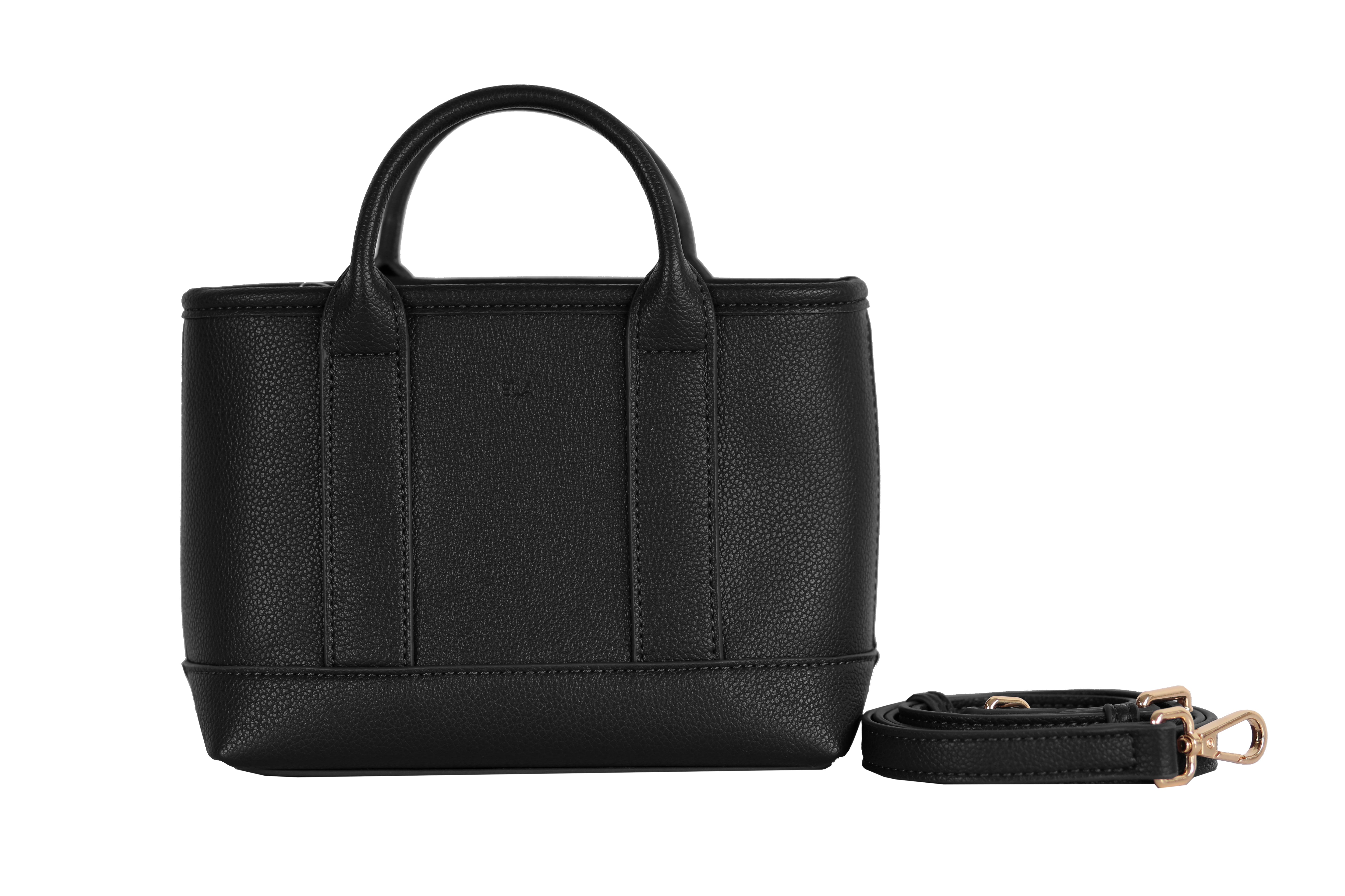 Mini Tote - Black Pebble