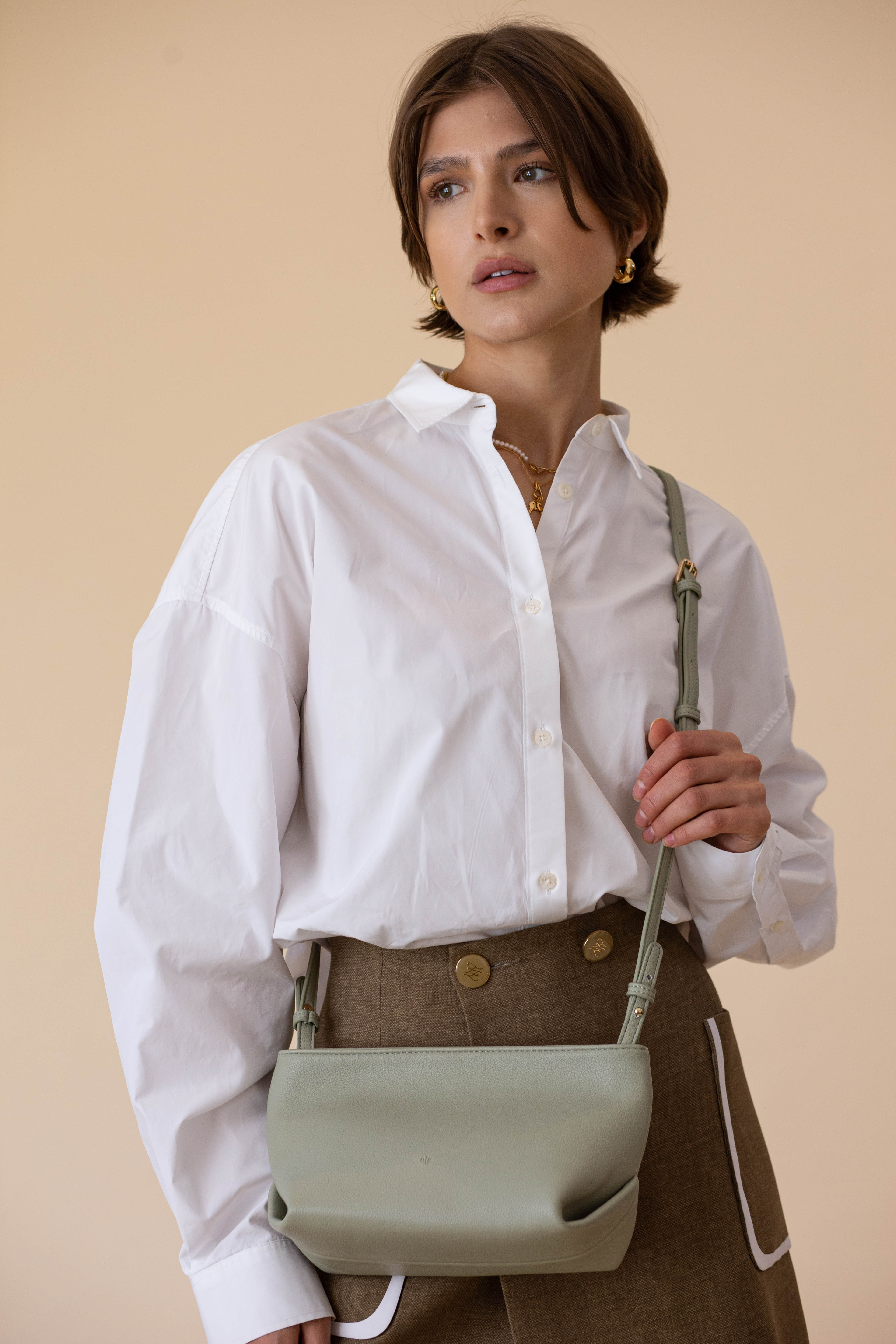 Fiona Bag – Foam Pebble