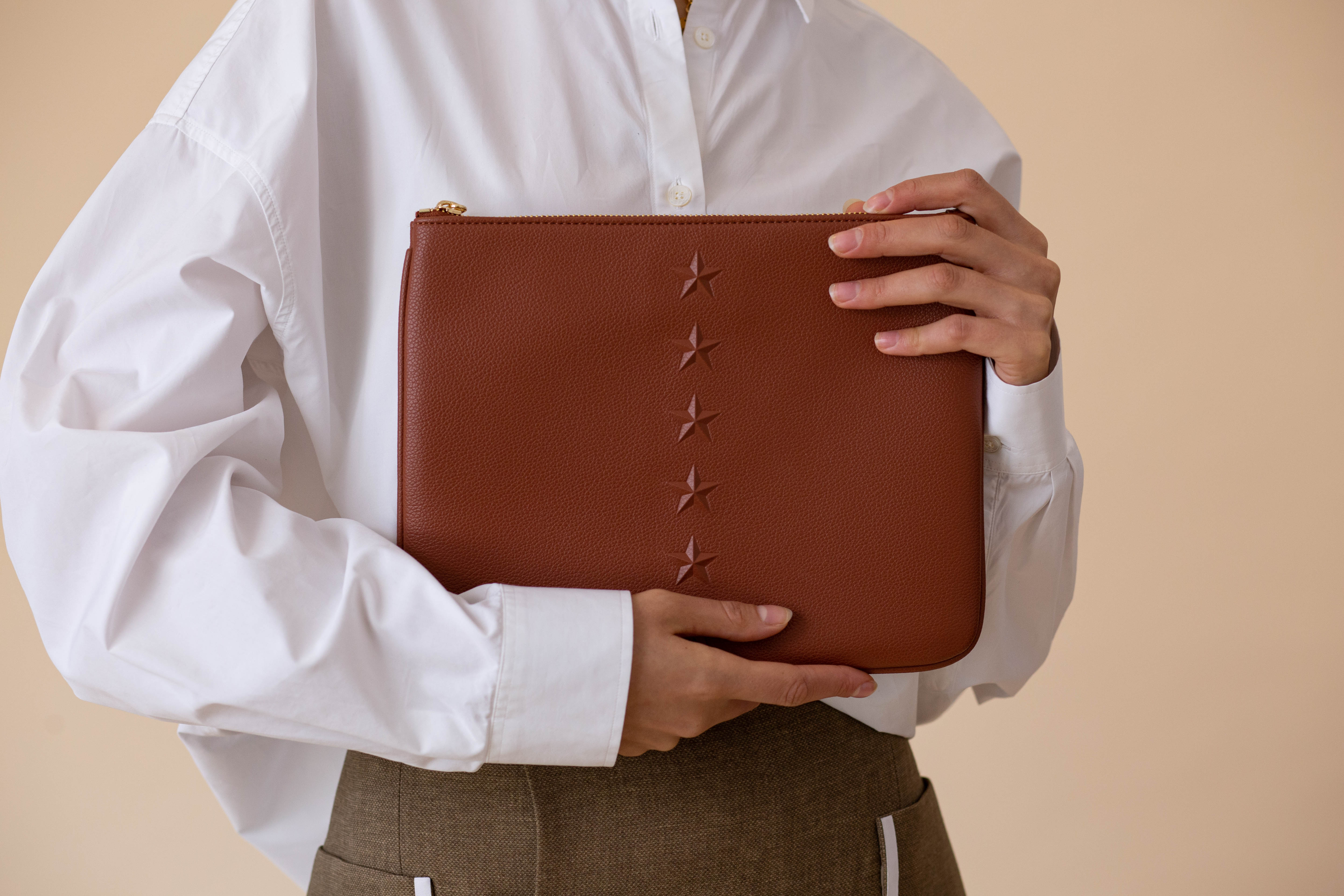 Star Editor's Pouch - Walnut Pebble