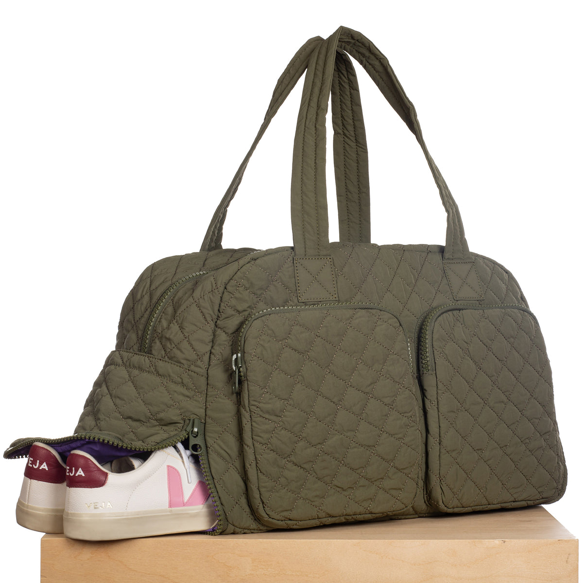 Front Pocket Duffle – Green (Sample)