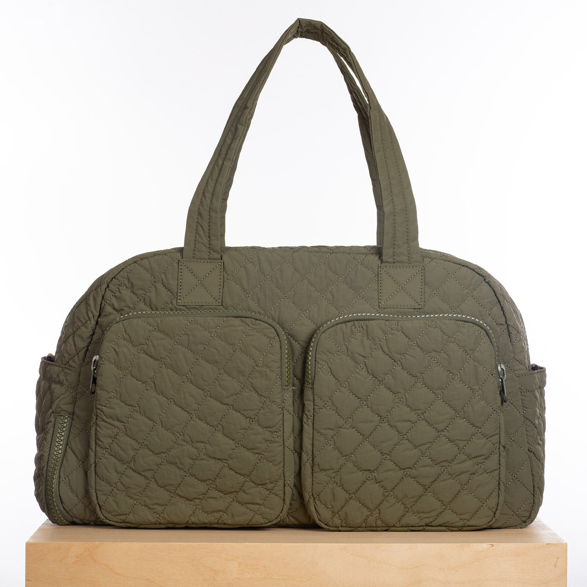 Front Pocket Duffle – Green (Sample)