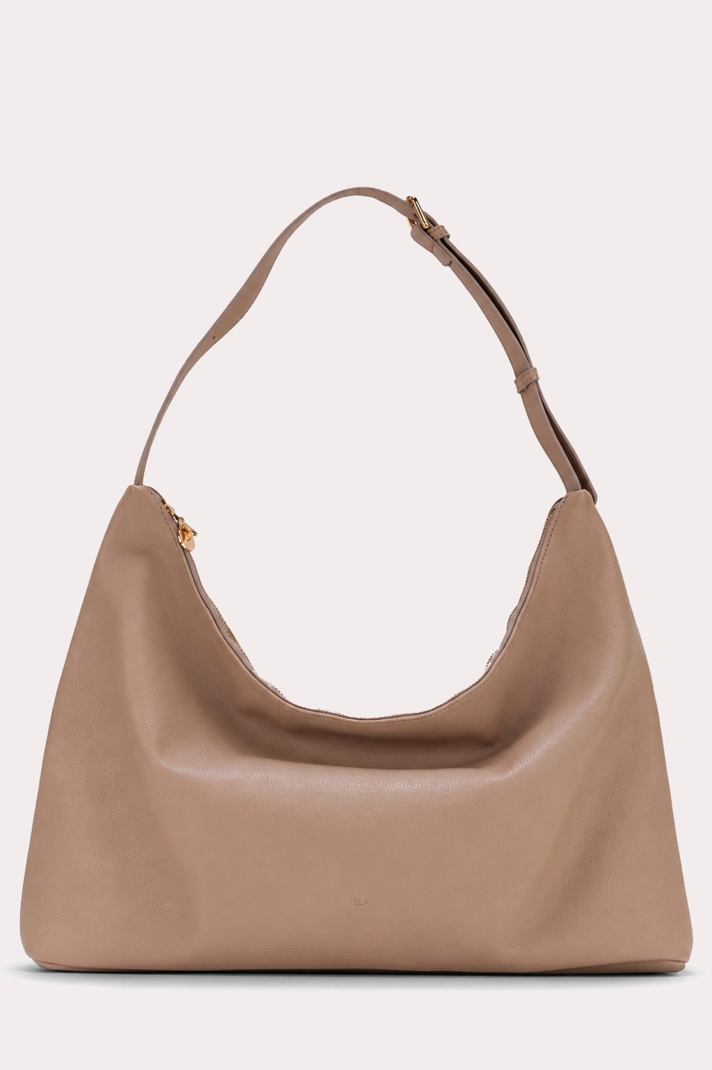 Triangle Bag – Taupe Pebble