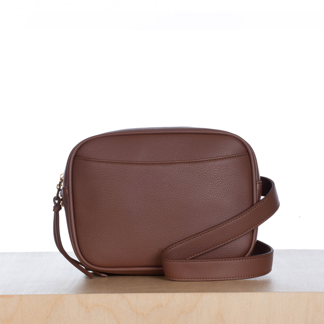 Belt Bag With Front Pocket – Almond Pebble