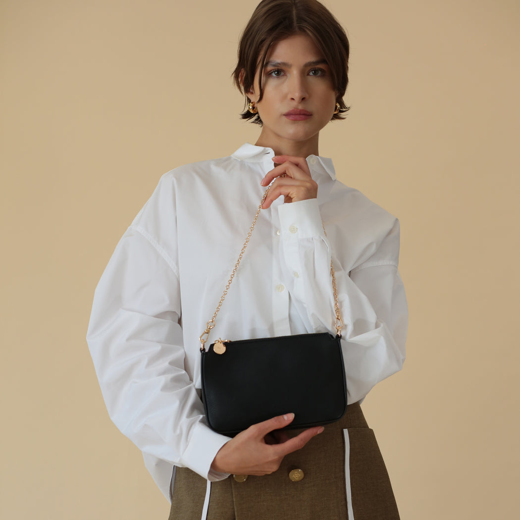 Charlotte Bag - Black Pebble