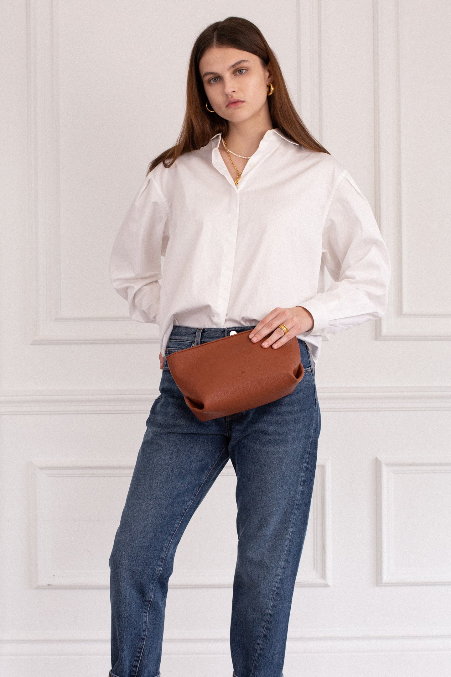 Fiona Bag – Walnut Pebble