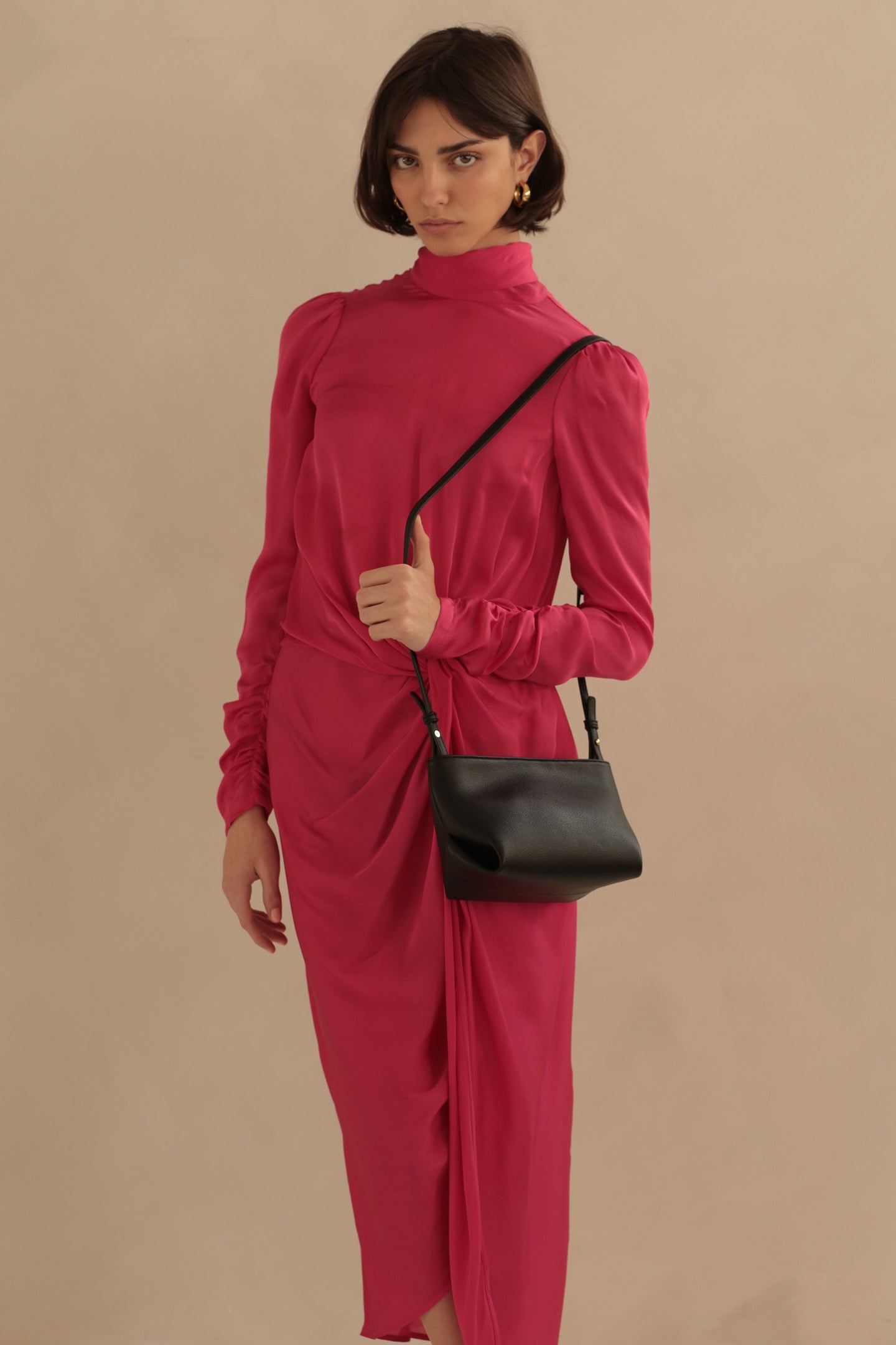 Fiona Bag – Black Pebble