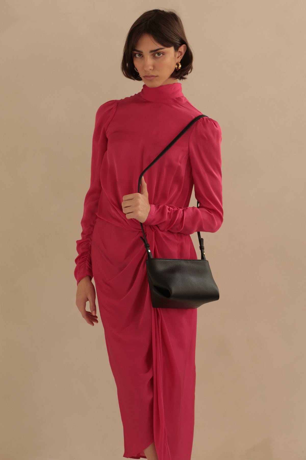Fiona Bag – Black Pebble