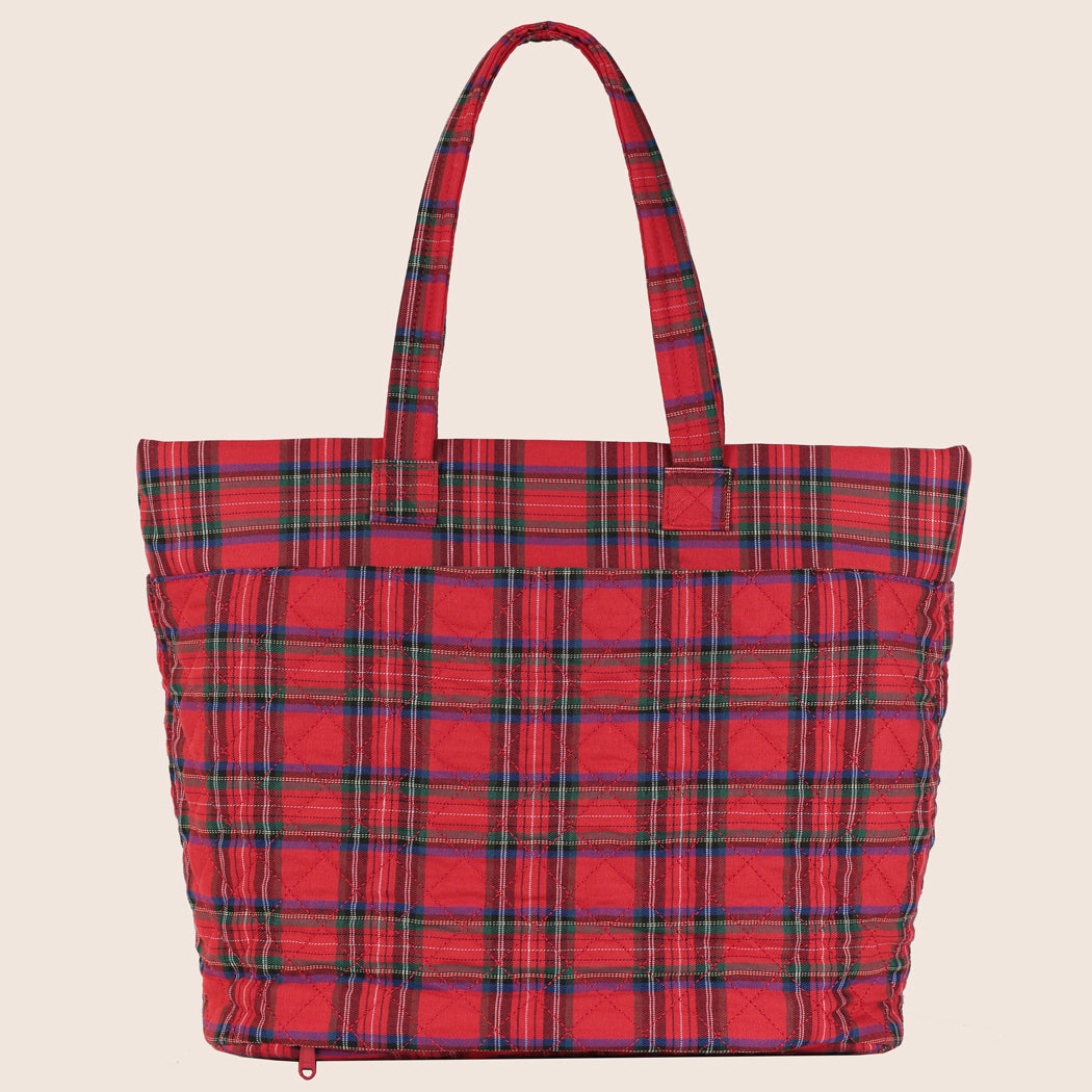 ela x Jillian Harris - Everyday Tote - Plaid Print