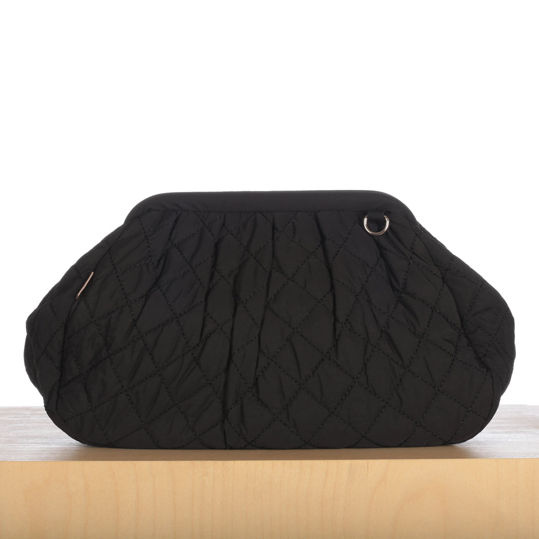 ela x Jillian Harris - Frame Clutch - Black