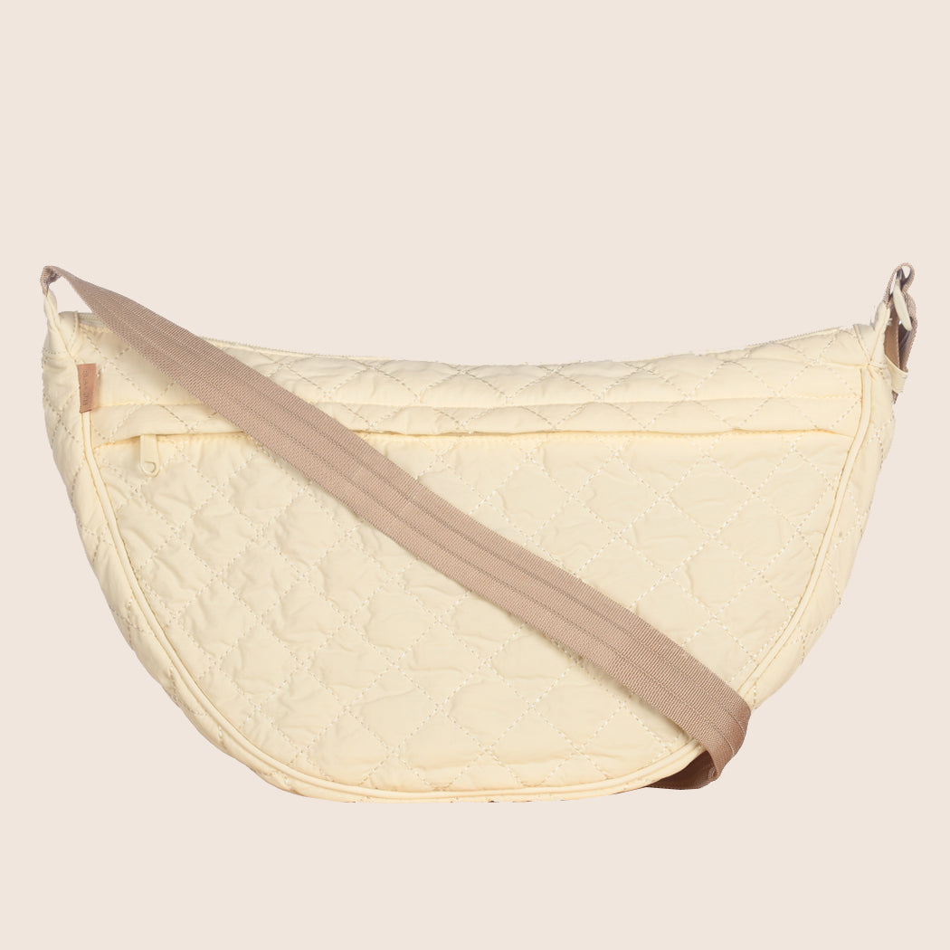 ela x Jillian Harris - Oversized Crossbody Bag - Cream