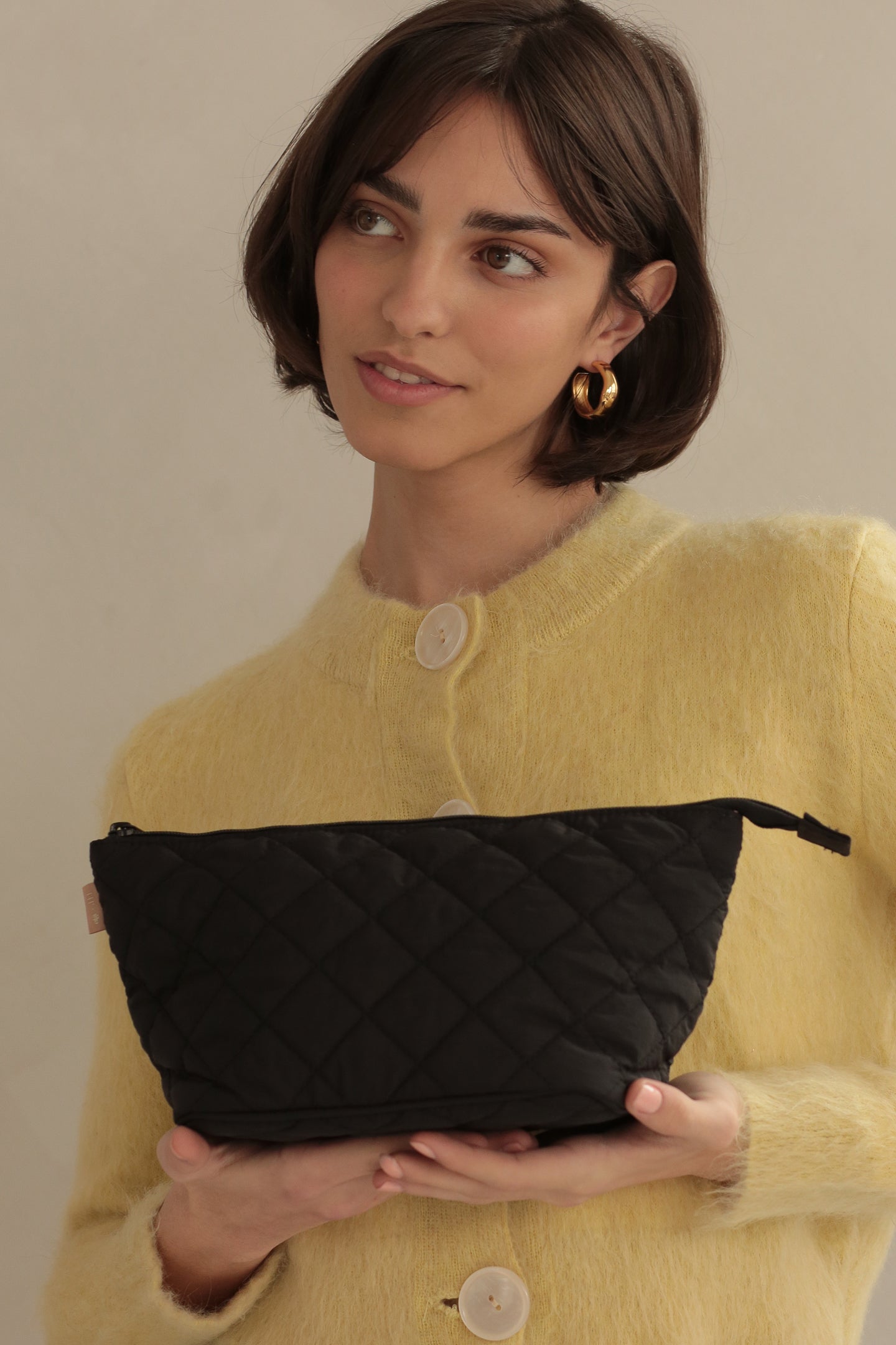 ela x Jillian Harris - Medium Cosmetic Case - Black