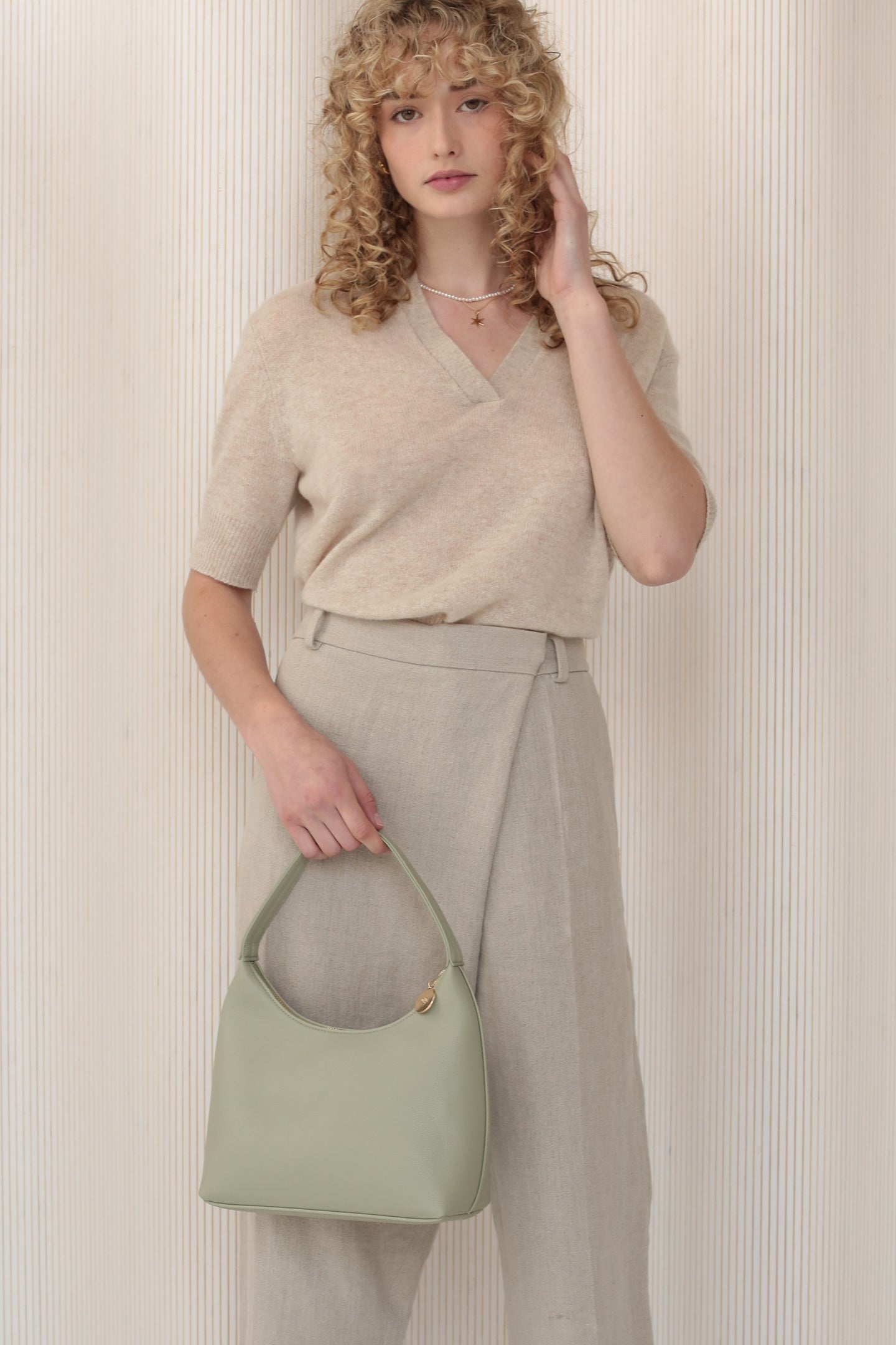 Marlo Bag - Foam Pebble