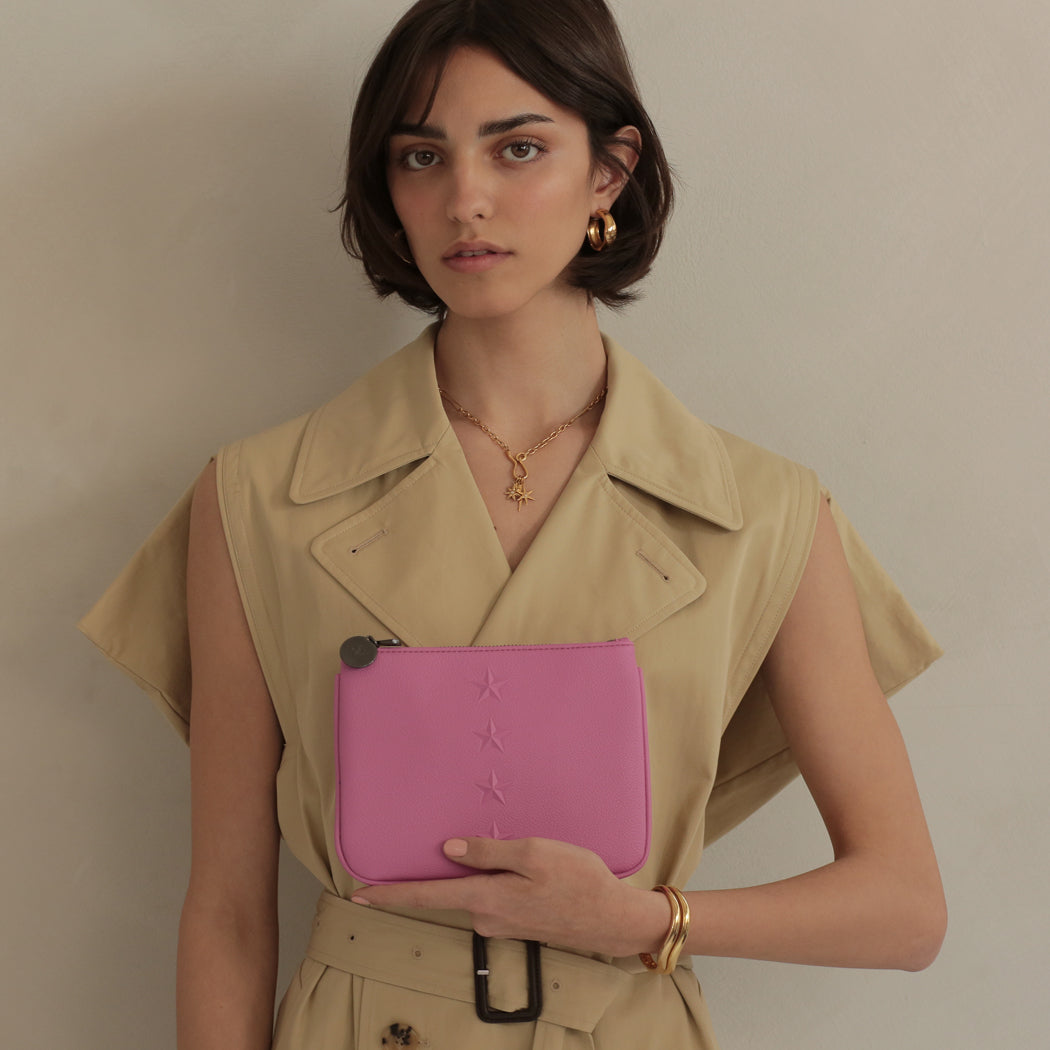 Star Wallet - Pink Pebble