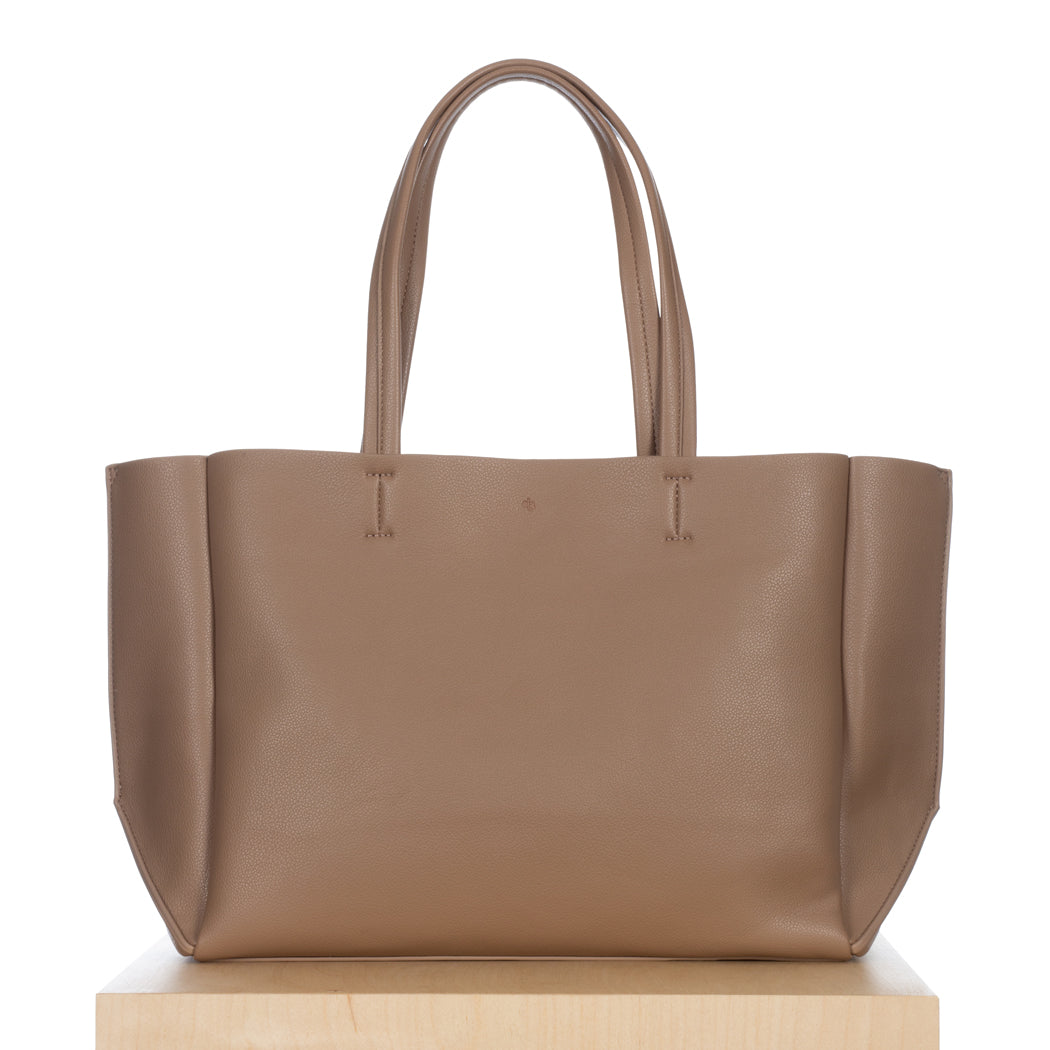 Catch All Tote – Cappuccino Pebble