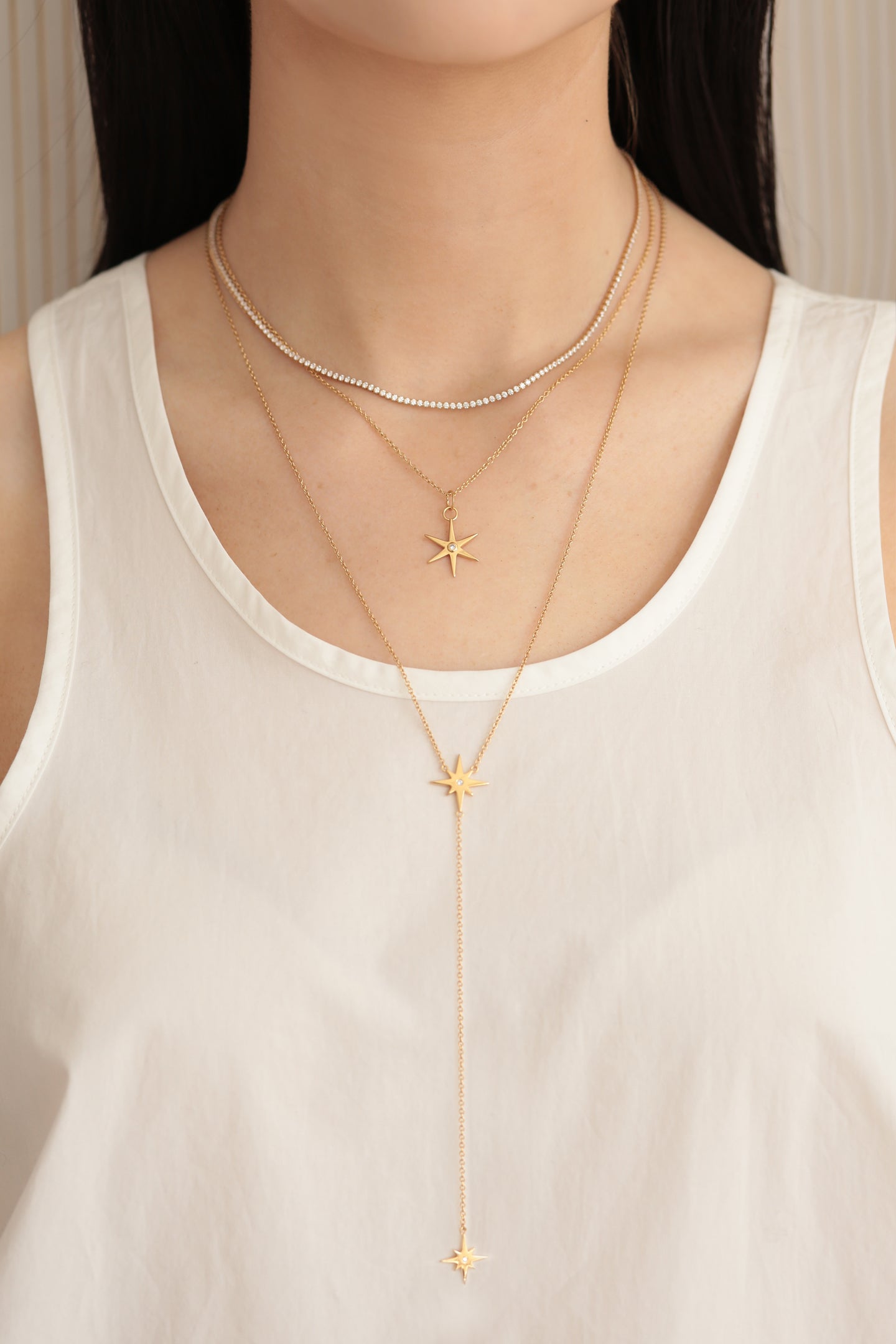 ela x Vanessa Giuliani ~ Star Lariat Necklace