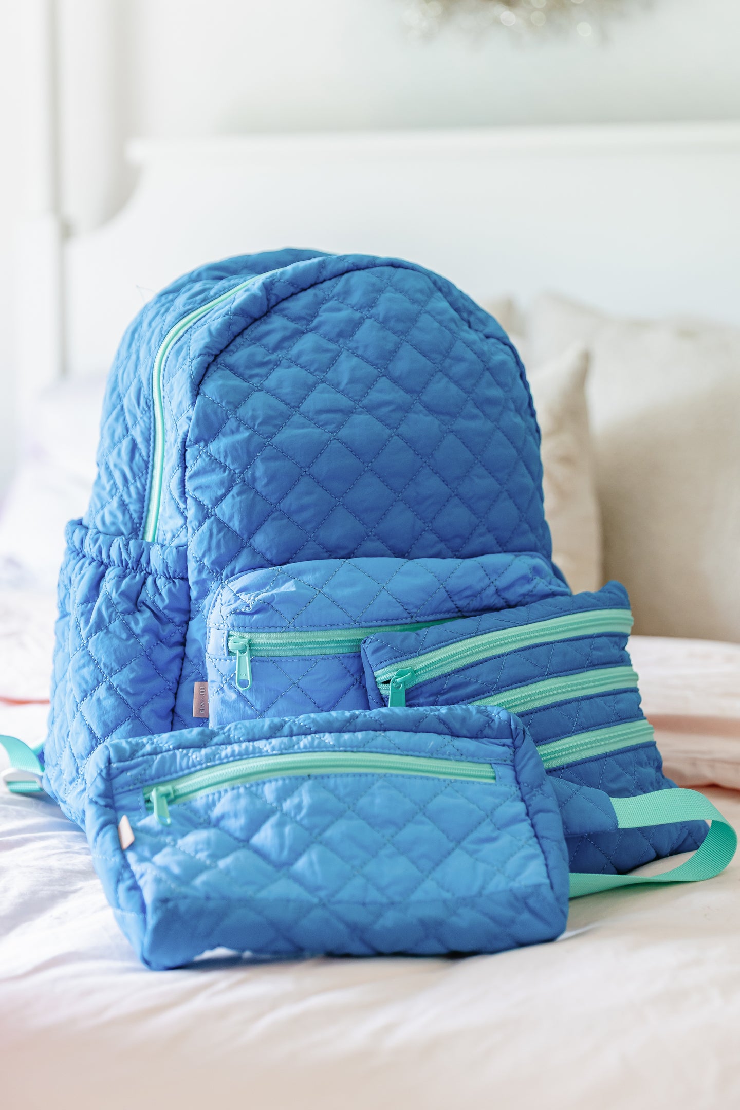 ela x Jillian Harris - Kids Backpack - Blue