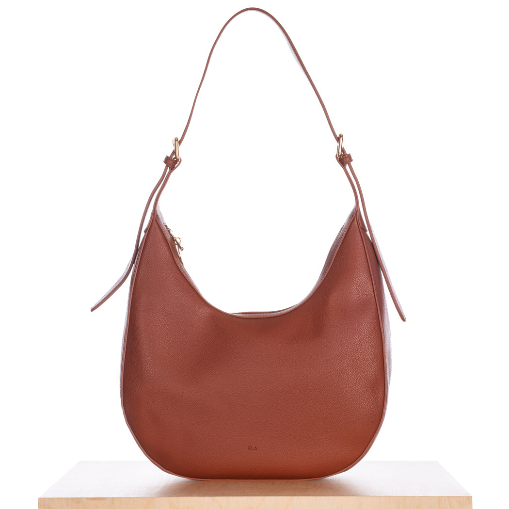 Hobo Bag – Walnut Pebble