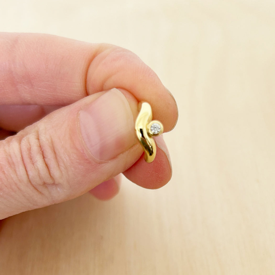 Ear Cuff with Stone Detail - Sample Sale