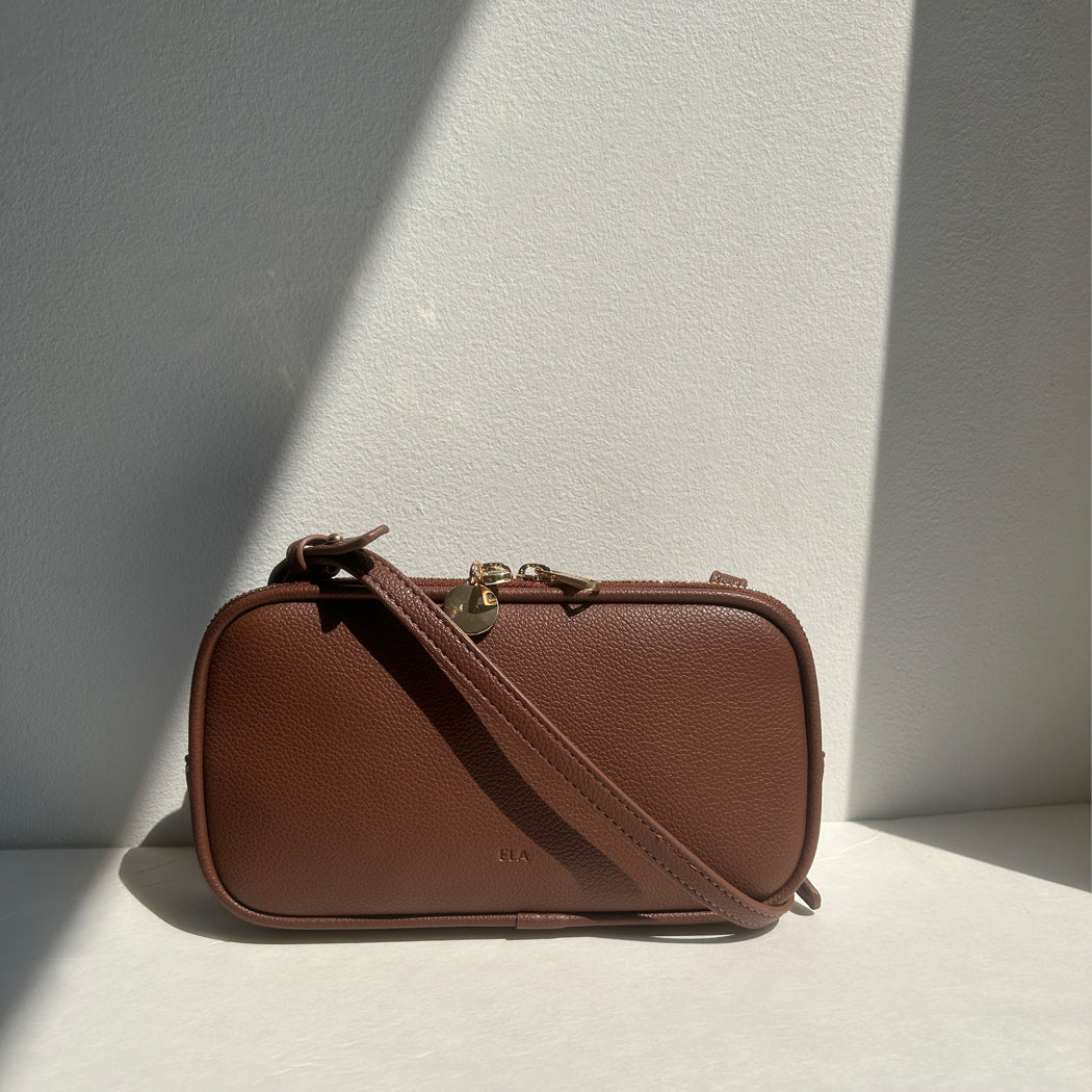 Willow Phone Case Bag - Almond Pebble