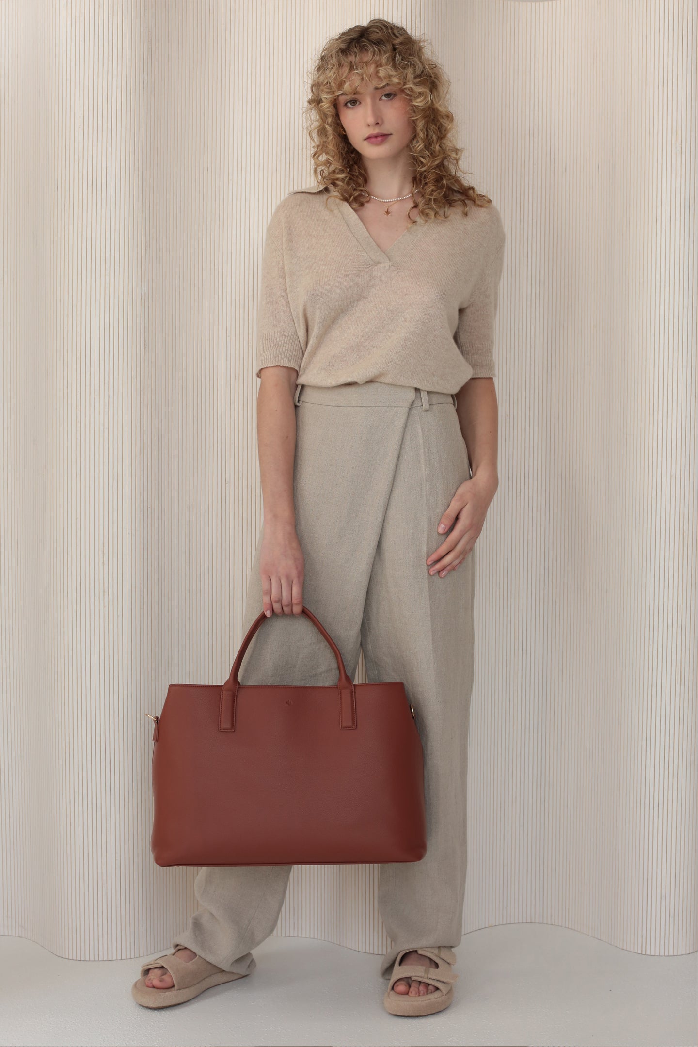 Workbag - Walnut Pebble fits up to 13" Laptop