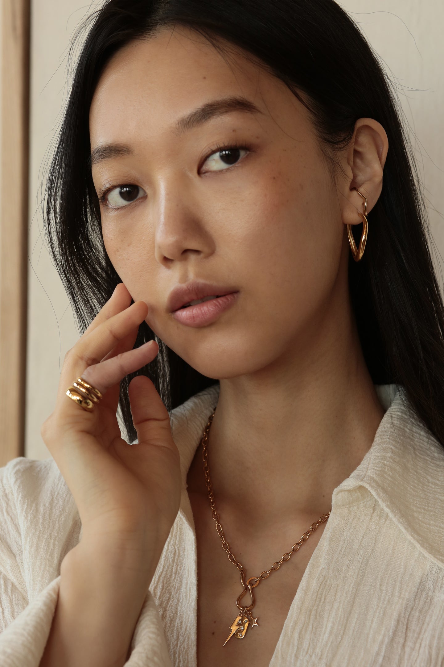 Flow Suspender Earring