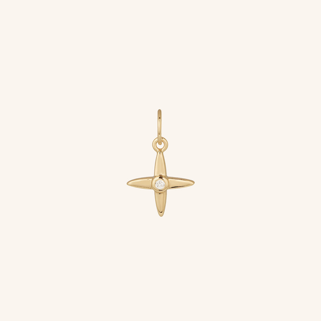 Four Point Star Charm
