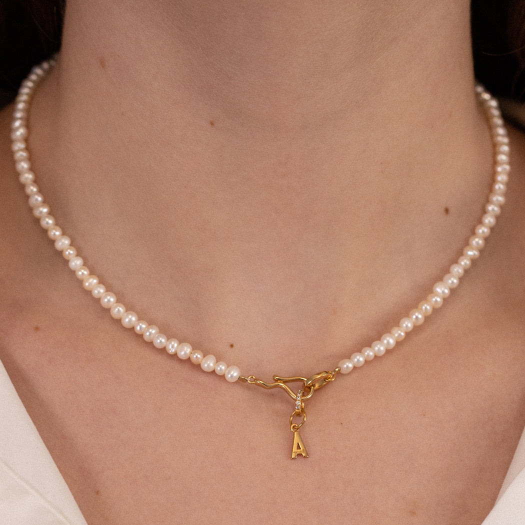 Hinge Jump Ring With Stone Detail For Charms