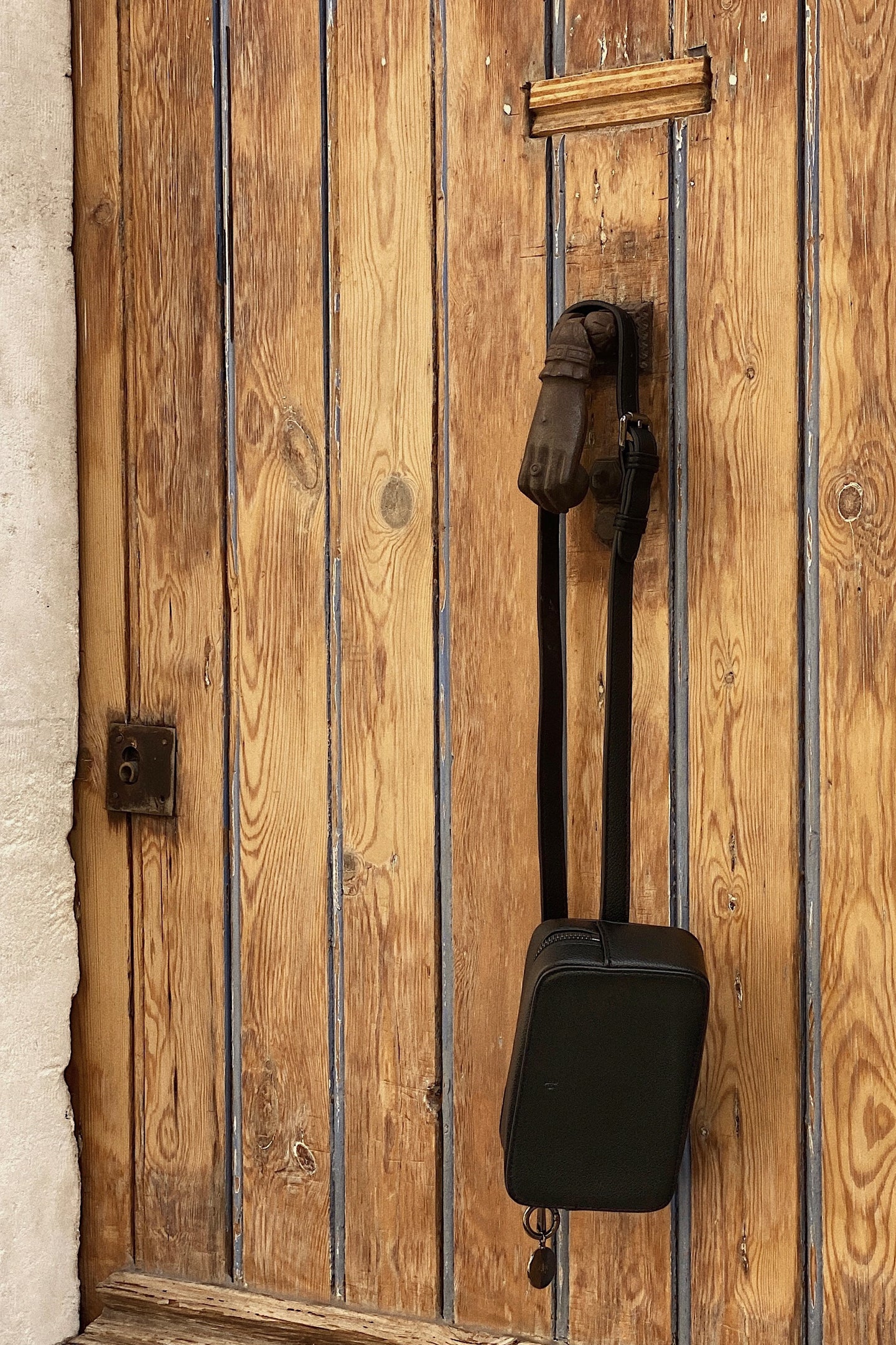 Micro Belt Bag – Black Pebble