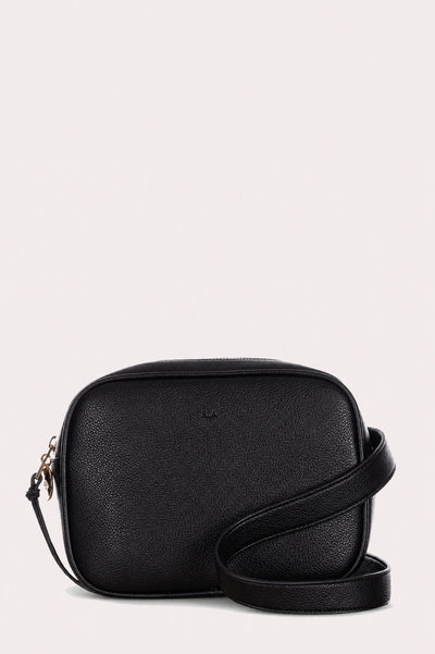 Belt Bag – Black Pebble with Gold Hardware