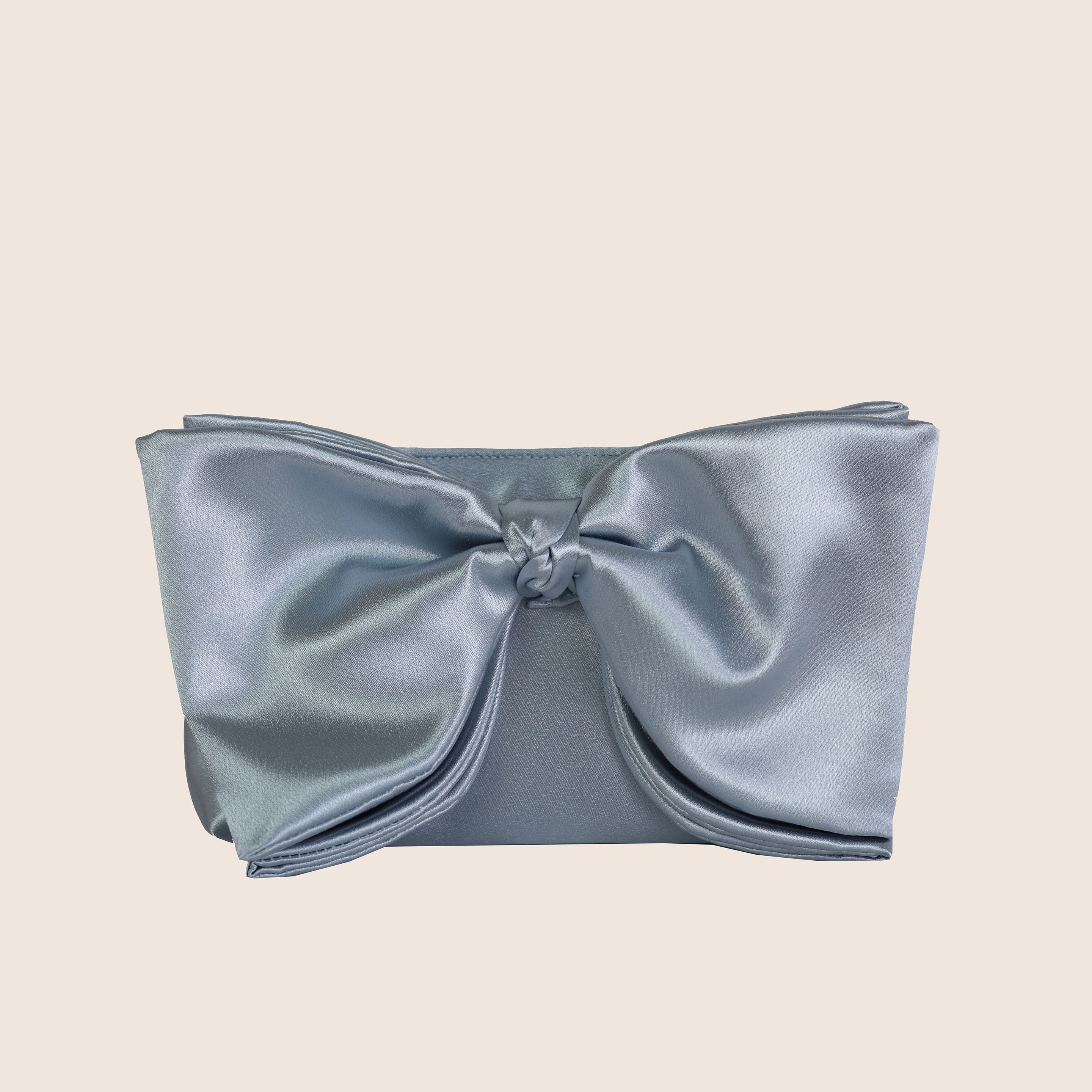 ela x Jillian Harris - Bow Clutch - Blue