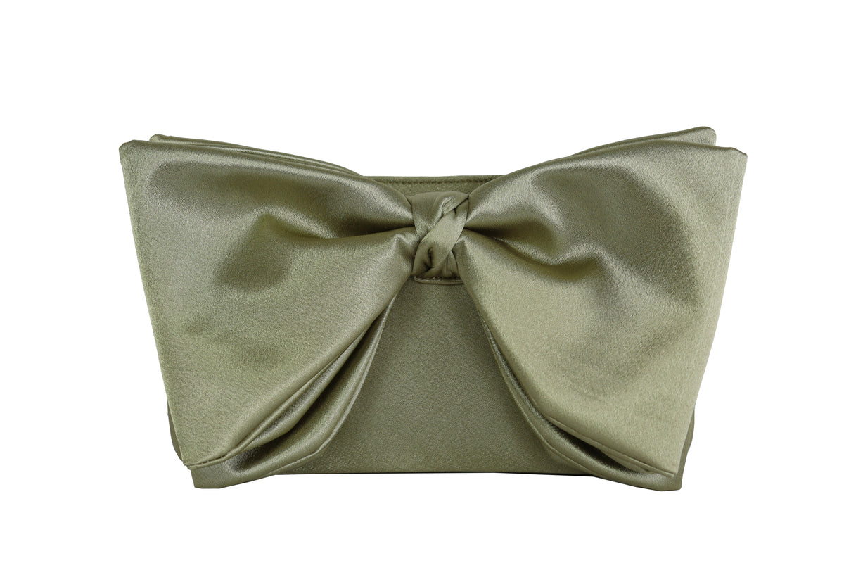 Bow Clutch - Green (Sample)