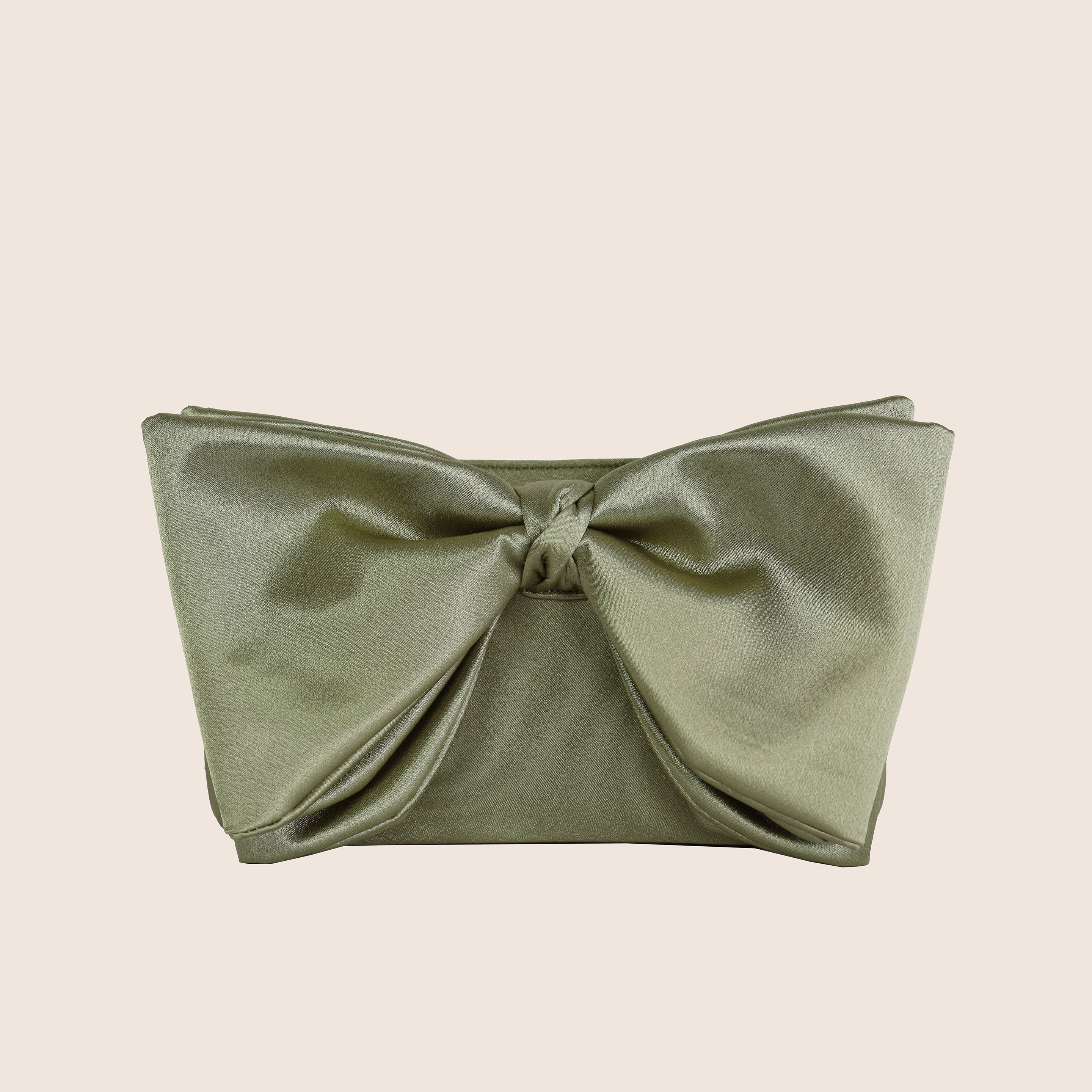 ela x Jillian Harris - Bow Clutch - Green