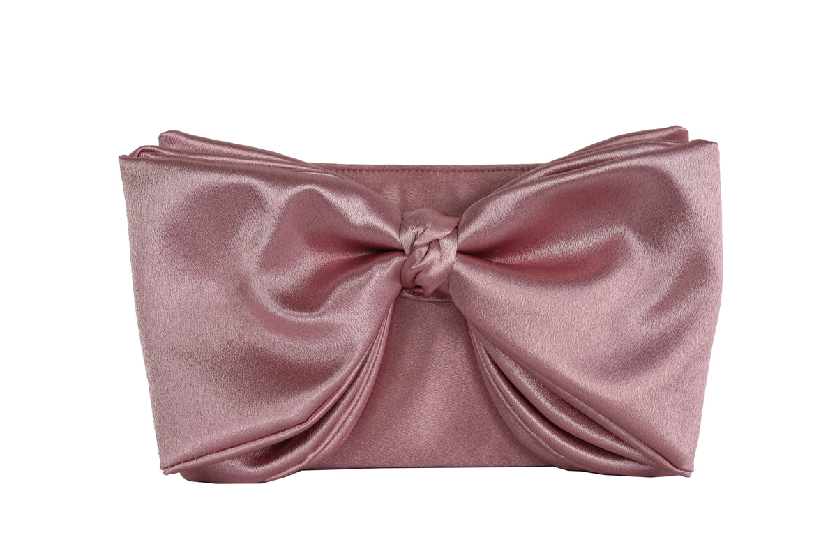 Bow Clutch - Pink (Sample)