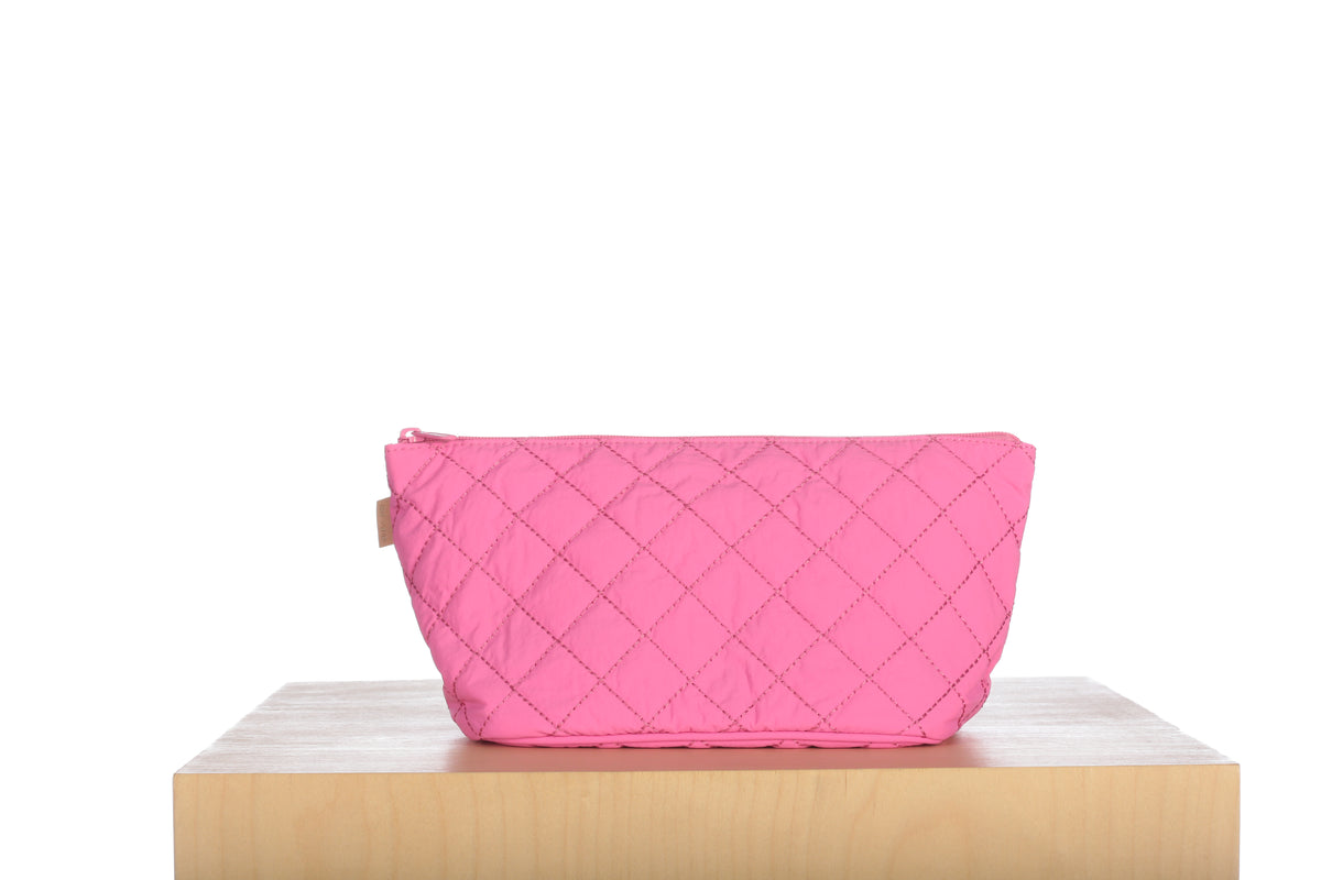 Medium Cosmetic Case - Bright Pink (Sample)