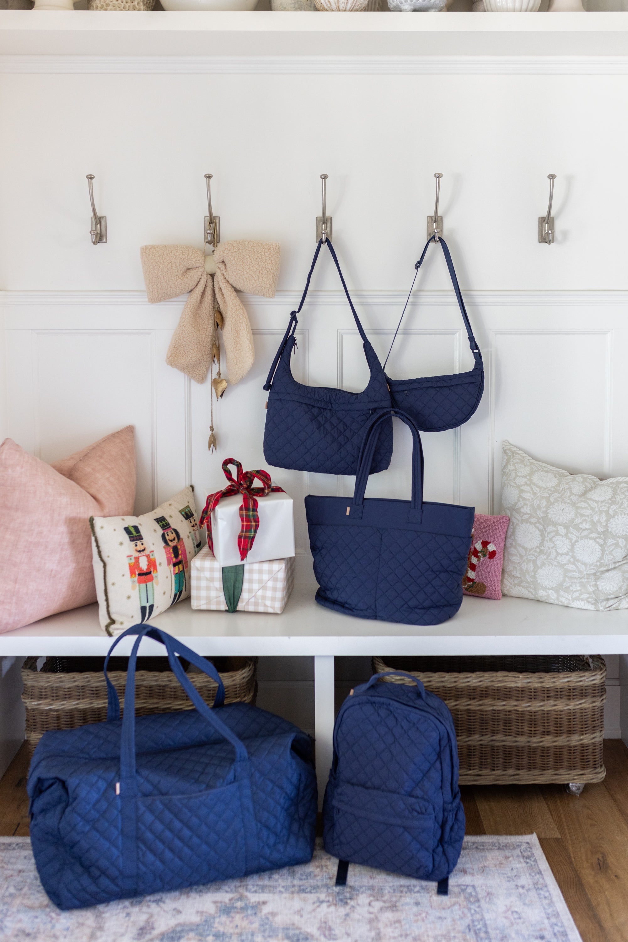 ela x Jillian Harris - Everyday Tote  - Navy