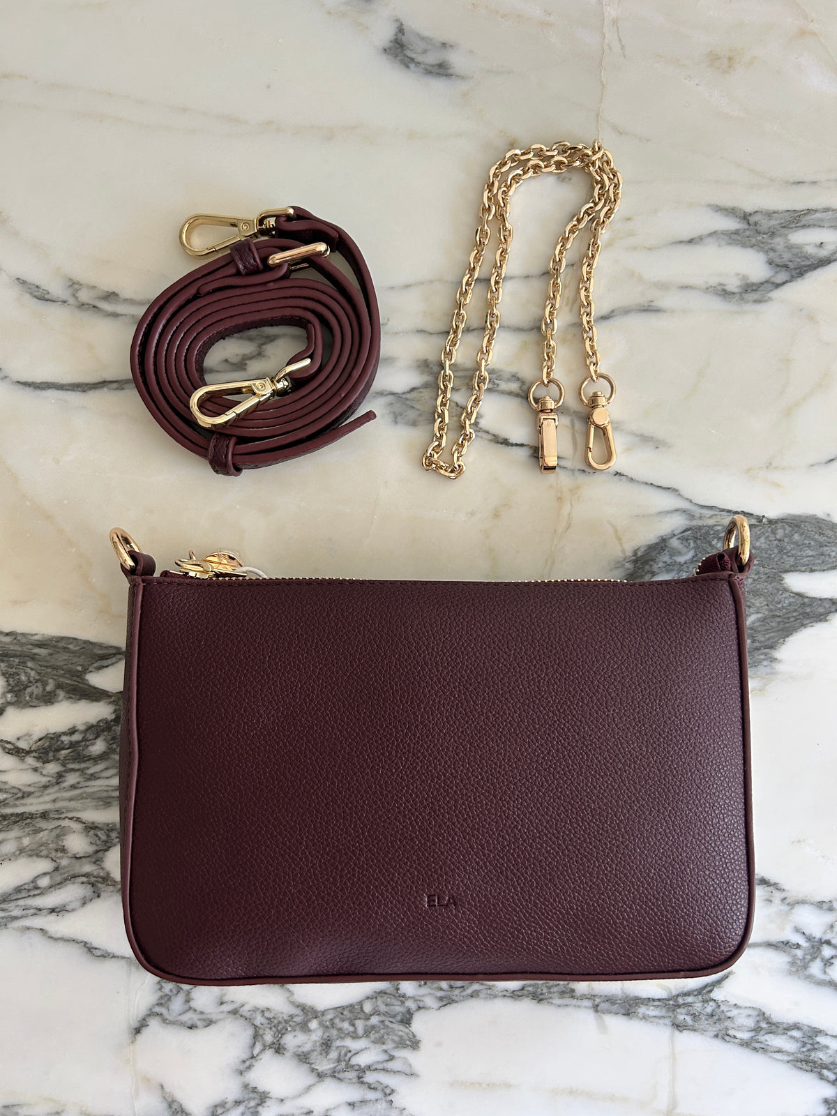 Charlotte  – Burgundy  - sample (two straps)