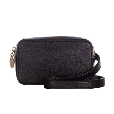 Micro Belt Bag – Black Pebble