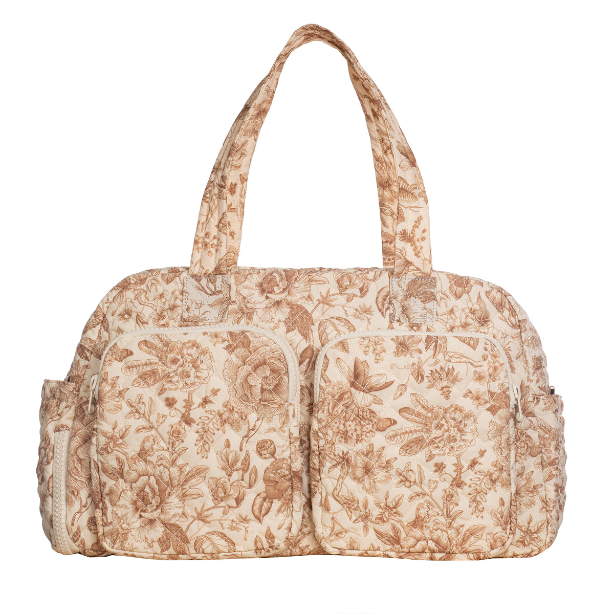 Front Pocket Duffle –  Toile Print (Sample)