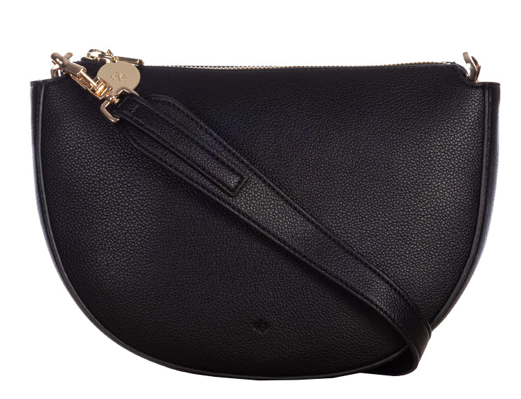 Crescent Crossbody Bag – Black (Showroom sample)