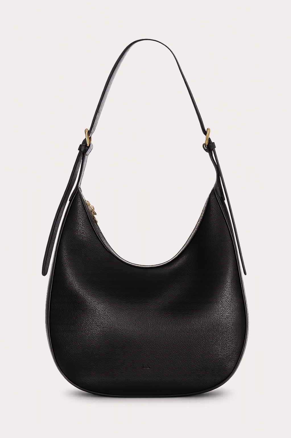 Hobo Bag – Black Pebble