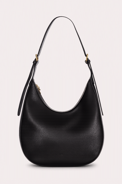 Hobo Bag – Black Pebble
