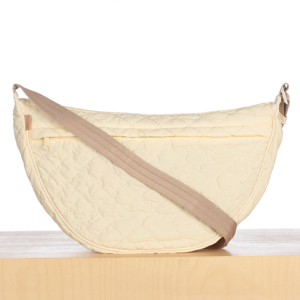 ela x Jillian Harris - Oversized Crossbody Bag - Cream