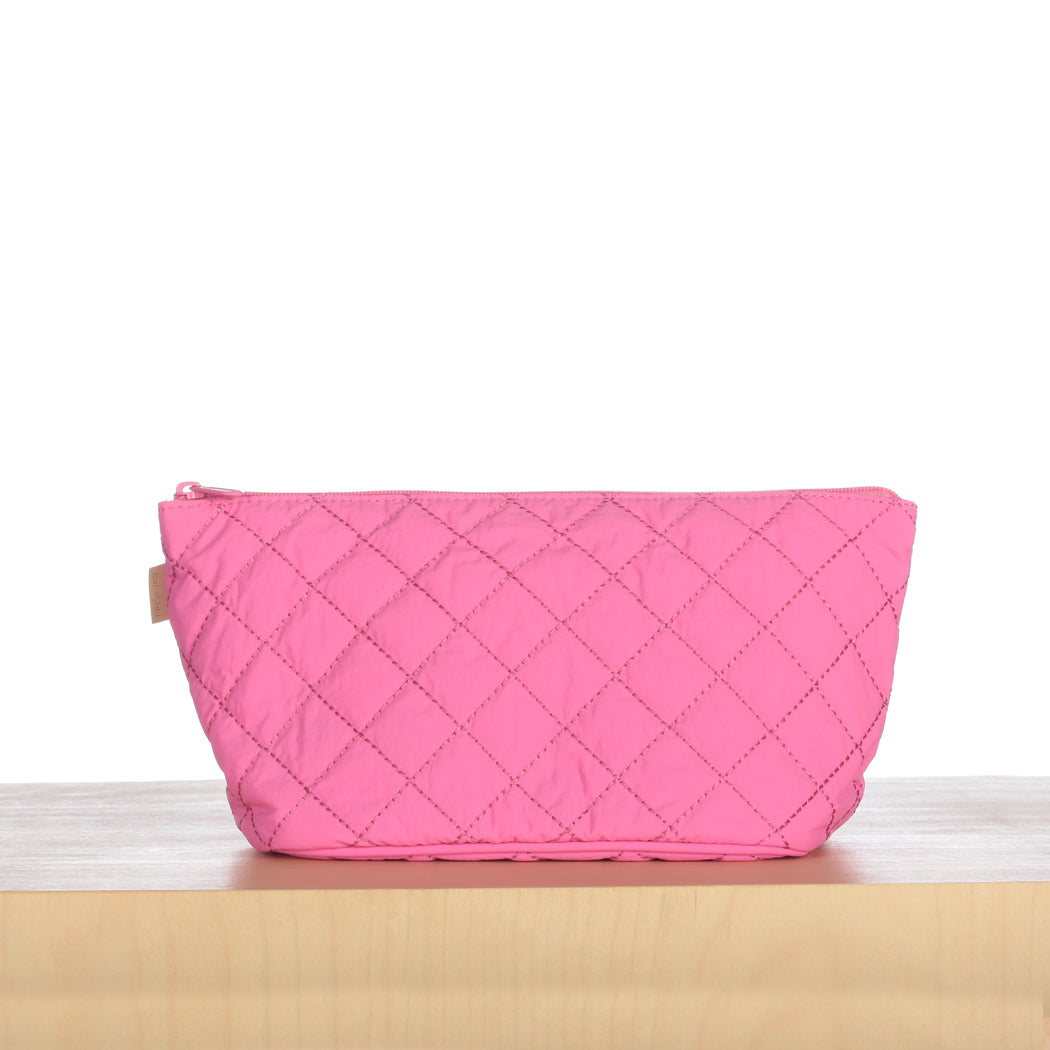 ela x Jillian Harris - Medium Cosmetic Case - Pizzazz Pink