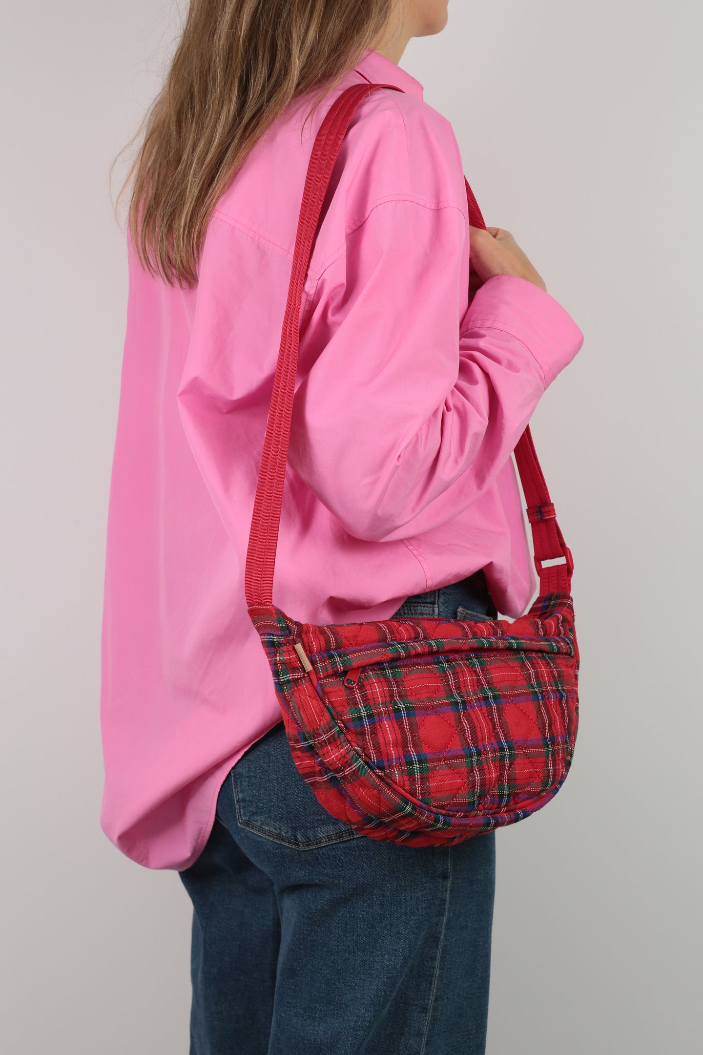 ela x Jillian Harris - Crossbody Bag - Plaid Print