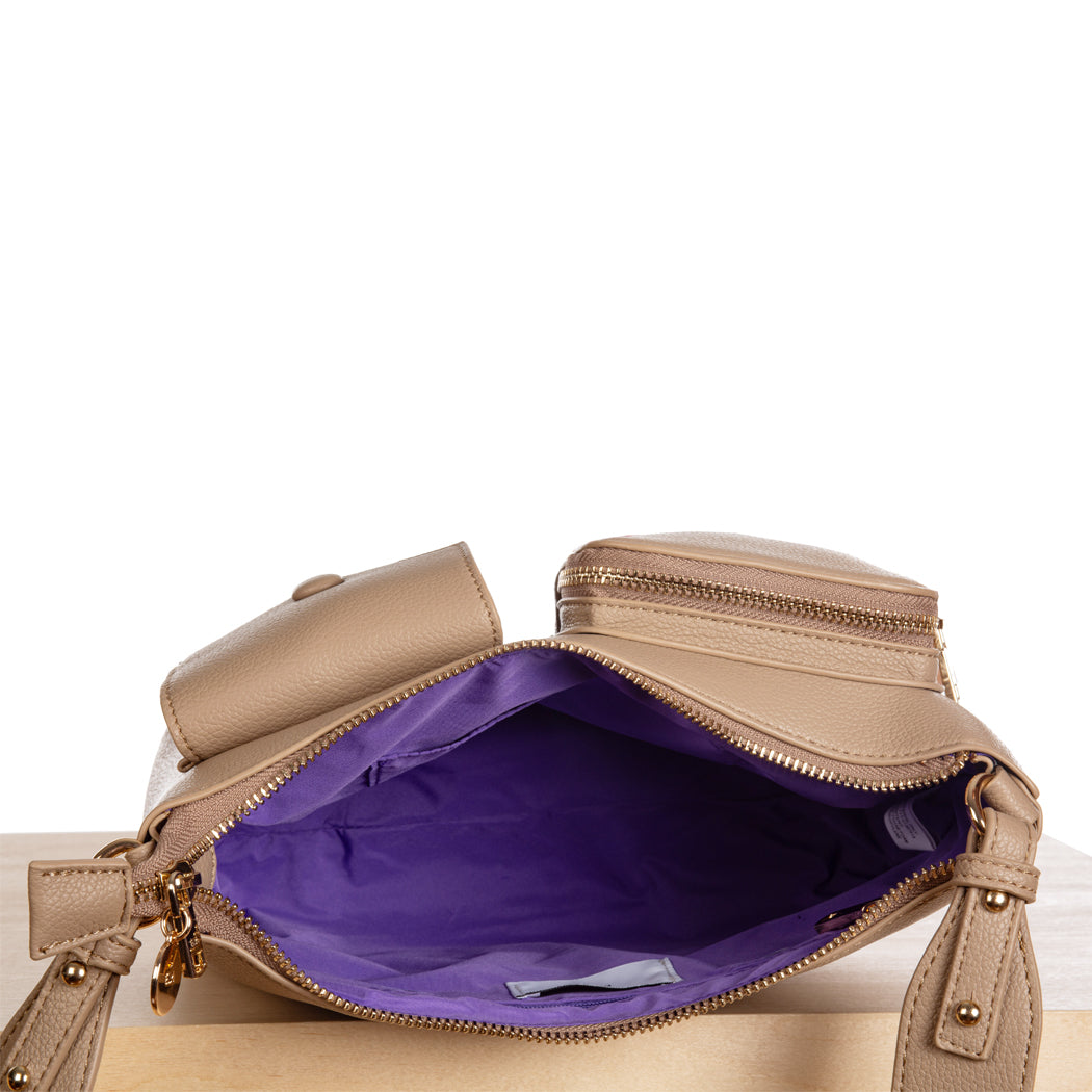 Pocket Bag – Beige Pebble