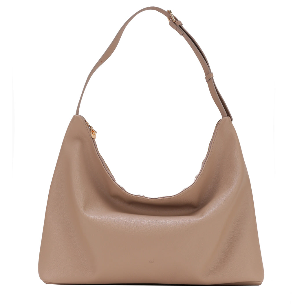Triangle Bag – Taupe Pebble