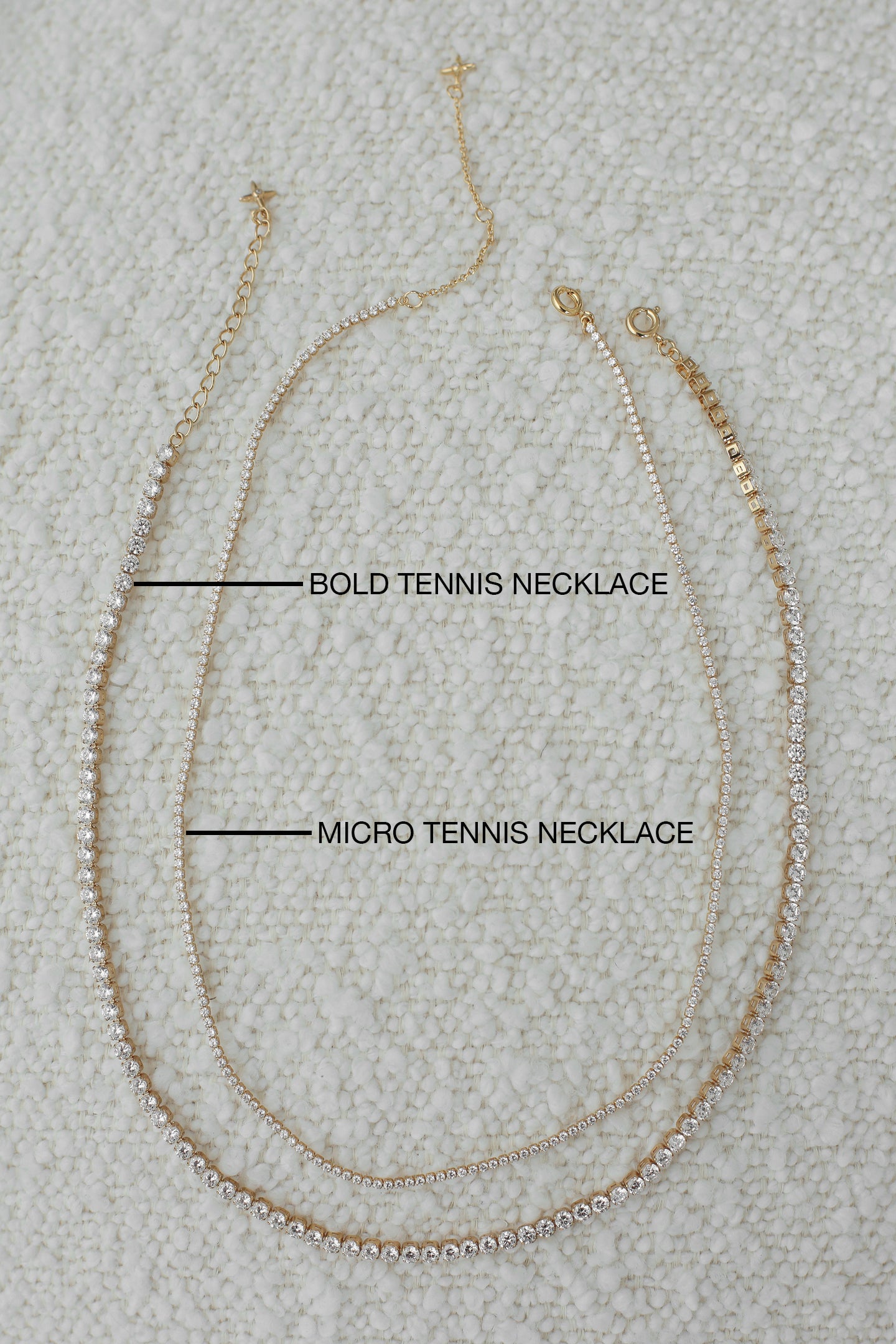 ela x Vanessa Giuliani ~ Micro Tennis Necklace